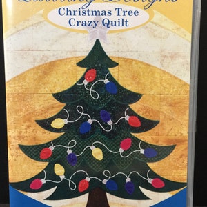 Anita Goodesign Christmas Tree Crazy Quilt Embroidery CD