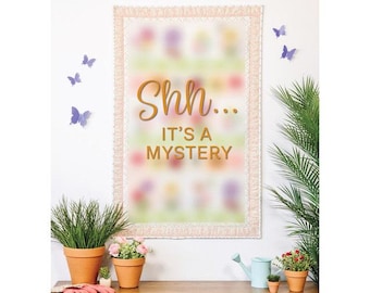 2025 DDE (Digital Dealer Exclusives) from Kimberbell...Wallflower MYSTERY Quilt, designs AND background quilting included monthly