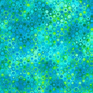 SRKD2269471 Hexagons Lagoon, Phantasma de Robert Kaufman, vendido por 1/2 jarda