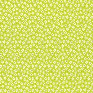 22454-18, Sweet and Plenty - Limeade, 44&quot;/45&quot; wide, sold by the 1/2 yard, for Moda