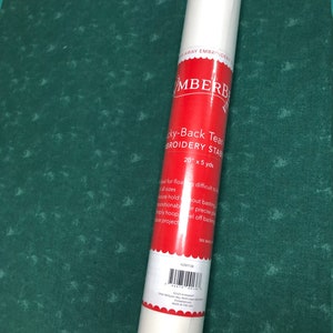 SALE KDST136, Sticky-Back Tear-Away Embroidery Stabilizer - 20&quot; X 5 yds., from Kimberbell