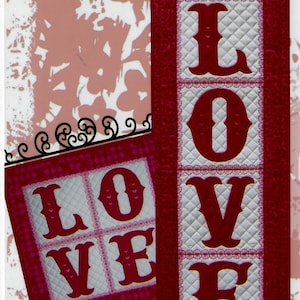 Janine Babich LOVE Wall Hanging & Table Top Display CD