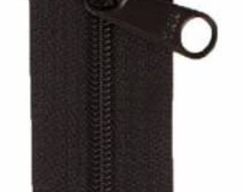 ZIP30-105, Handbag Zipper - 30" - Black