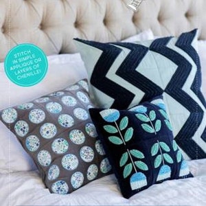 KD596 KimberBell Annika&#39;s Throw Pillows Embroidery CD