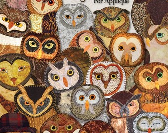 Outstanding Owls for Applique quilt & Project Book By: Darcy Ashton - Etsy