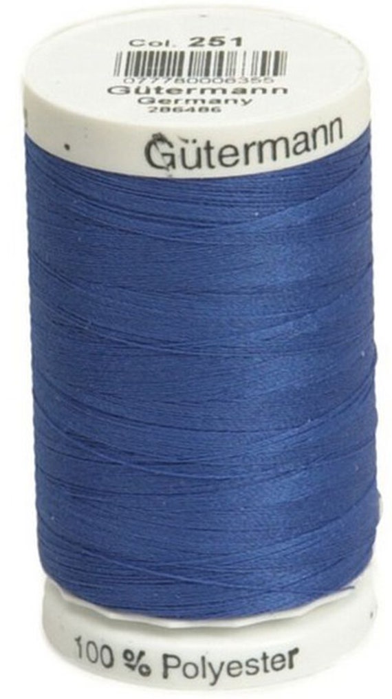 Gutermann Sew-All Thread - cobalt blue - Sew Vintagely