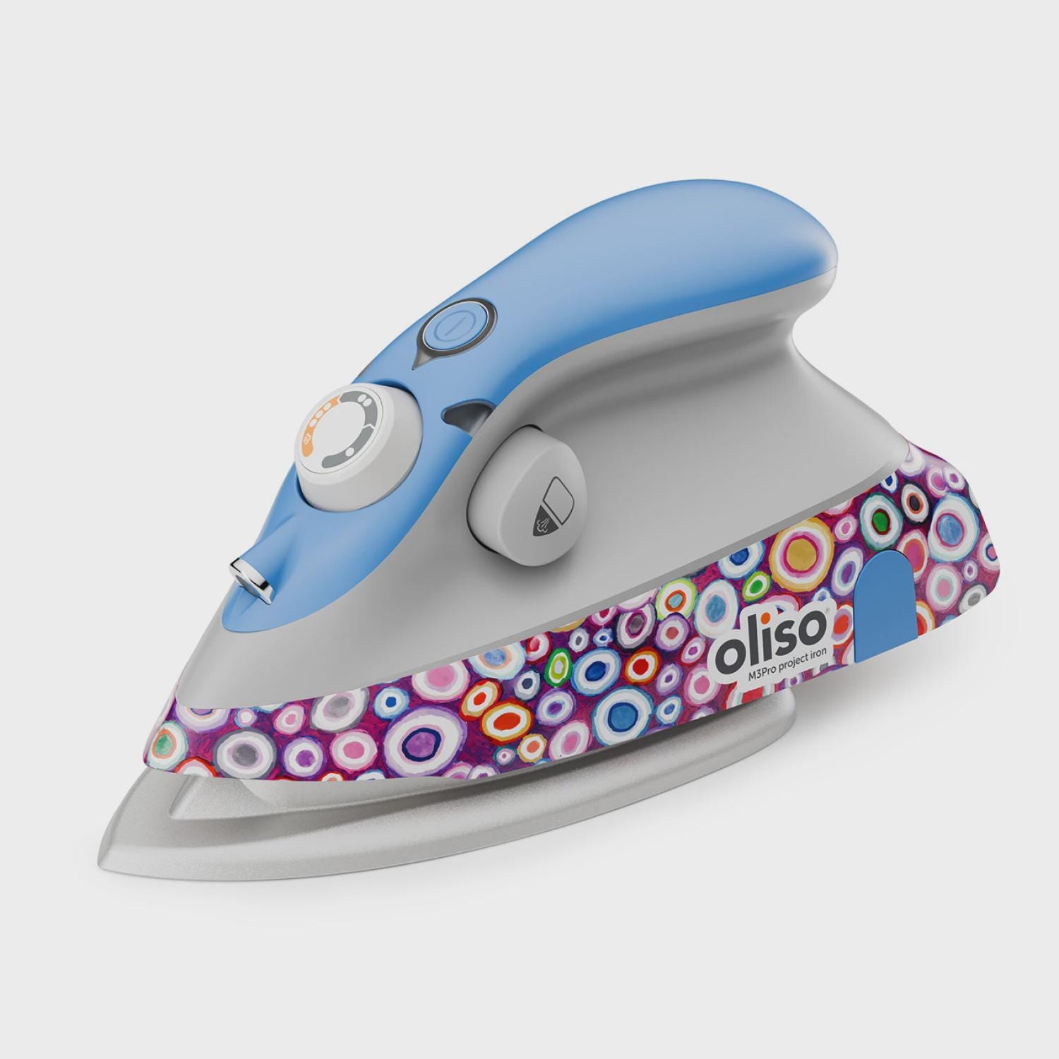 Oliso Mini Project Compact Fer à Repasser Pistache Avec Tapis Silicone - Neuf