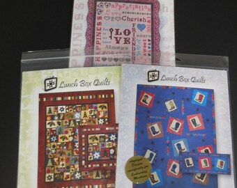 Lunch Box Quilts Embroidery Design CDs and Patterns