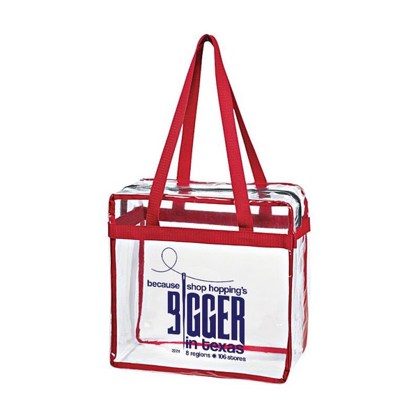 All Texas Shop Hop Vinyl Tote Bag