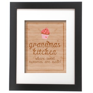 Grandma&#39;s Kitchen - Grandmother Gift - Kitchen Sign - Mothers Day Gift - Grandma Gift - Kitchen Wall Art - Printable Sign - Kitchen Decor
