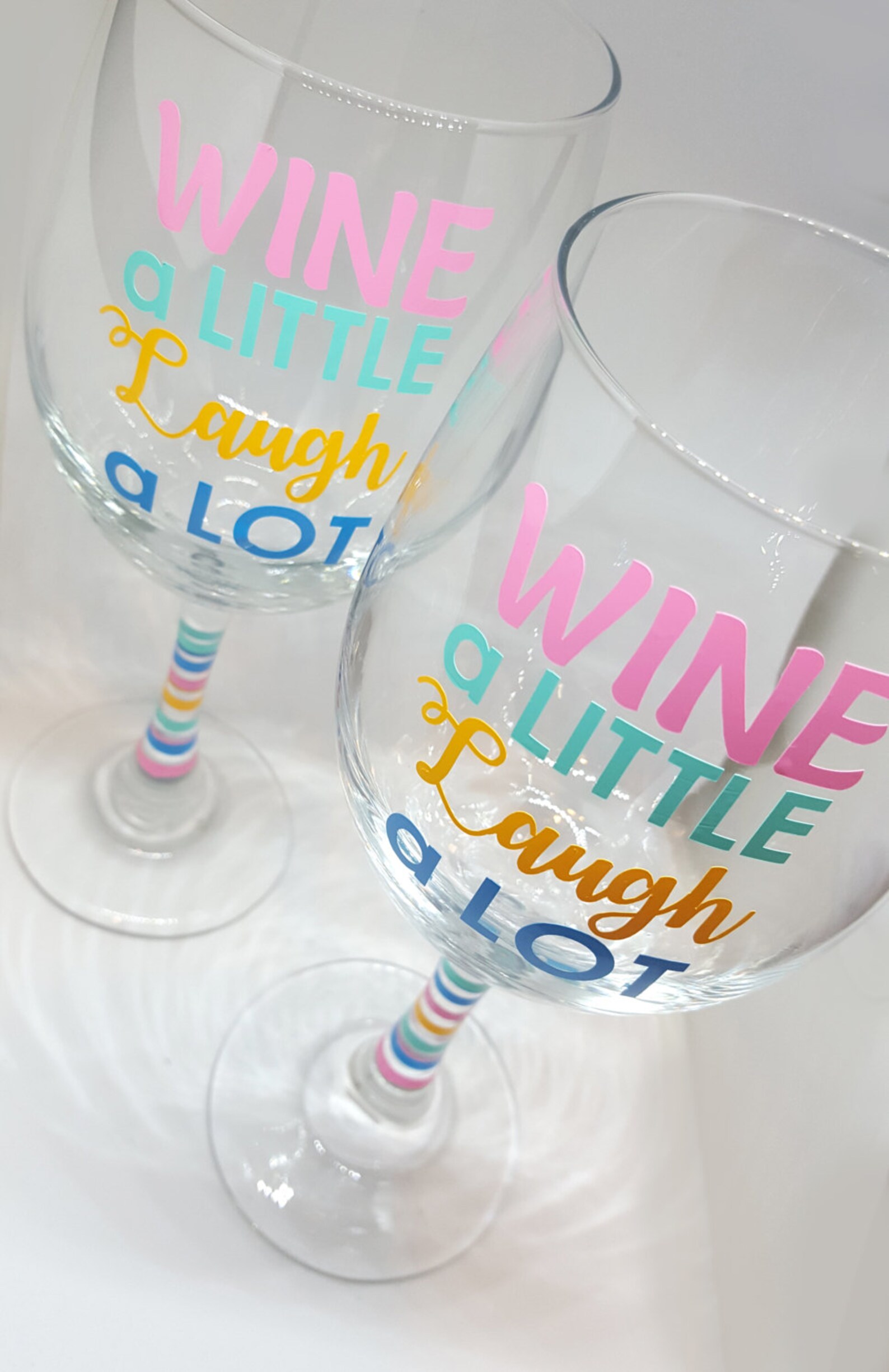 Gift for Her Personal Wine Glass Mom Gift Idea Wine A Etsy