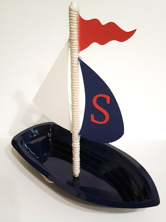 Nautical Table Decoration Nautical Baby Shower Nautical Etsy