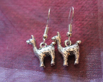 Fun Alpaca Charm Earrings