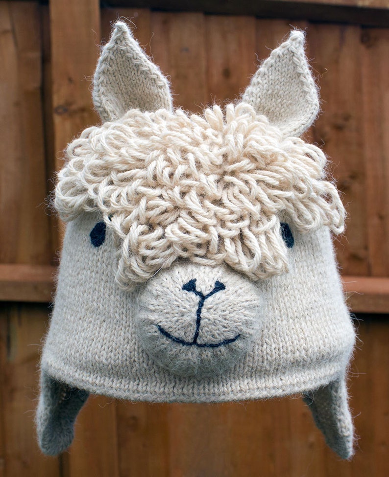 Digital Adult Alpaca Hat Pattern image 3