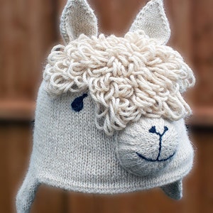 Digital Adult Alpaca Hat Pattern image 2