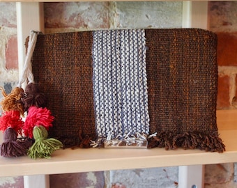 Beautiful hand woven Peruvian clutch