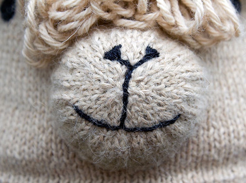 Digital Adult Alpaca Hat Pattern image 5