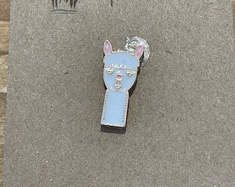 Insignia de alpaca Llama Head Pin