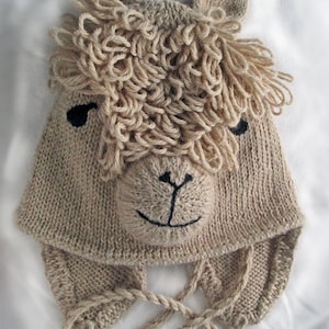 Digital Adult Alpaca Hat Pattern