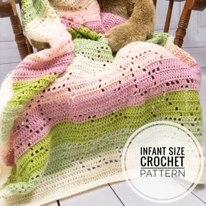 Marguerite Blanket Filet Crochet Blanket Pattern Baby Blanket Crochet Pattern Filet Blanket Filet Crochet Pattern Flowers Plants image 1