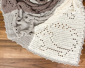 Harley Blanket | Filet Crochet Blanket Pattern | Baby Blanket Crochet Pattern | Filet Blanket | Filet Crochet Pattern | Hedgehog | Animals