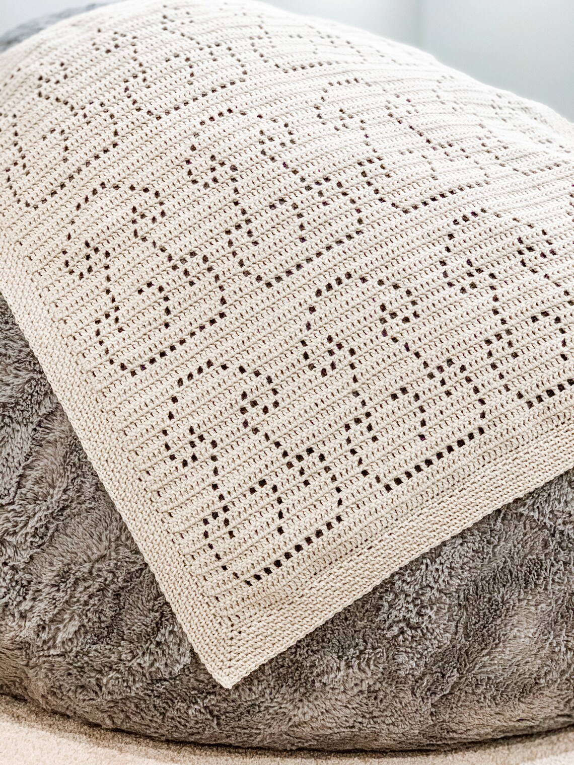 Crochet Dog Pattern Crochet Baby Blanket Pattern Animal Etsy