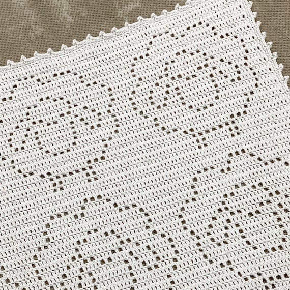 Animal Crochet Pattern | Lamb Baby Blanket | Lamb Crochet Pattern | Baby Girl Blanket | Sheep Blanket Pattern | Crochet Sheep Pattern