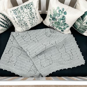 Crochet Cat Pattern | Cat Blanket Pattern | Crochet Animals | Beginner Crochet Pattern | Crochet Afghan Blanket Pattern | Cat Lady Gift Idea