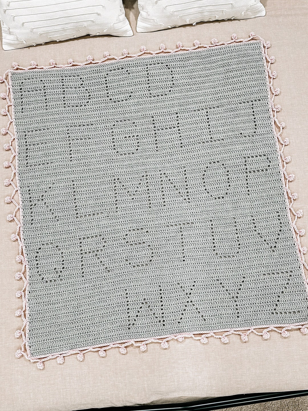 Crochet Alphabet Baby Blanket Pattern Filet Crochet Alphabet Alphabet