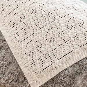 Crochet Dog Pattern | Crochet Baby Blanket Pattern | Animal Pattern | Crochet Afghan Pattern | Dog Crochet Blanket | Dog Baby Blanket