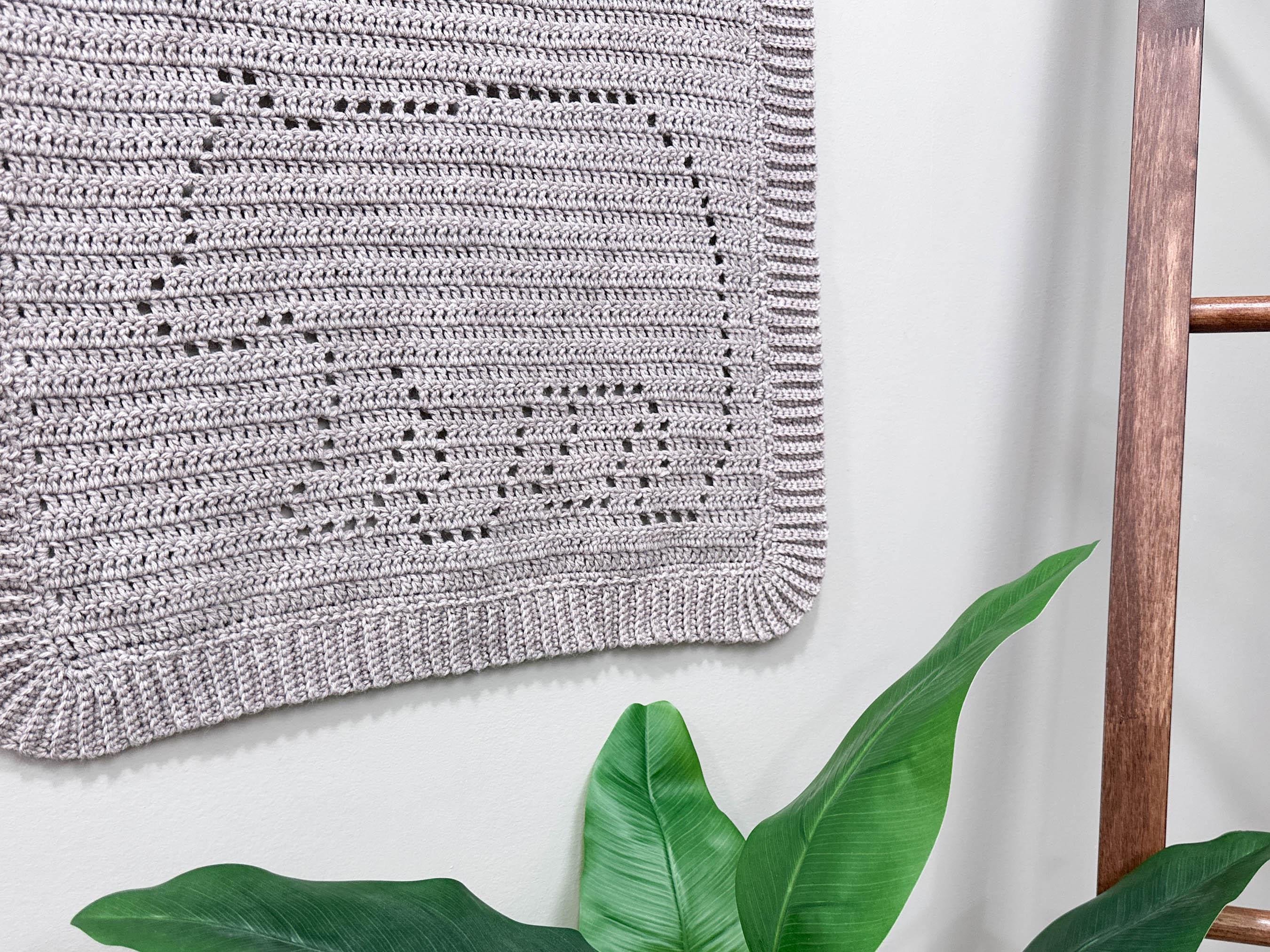 Crochet Animal Baby Blanket | Bear Lovey | Crochet Security Blanket ...