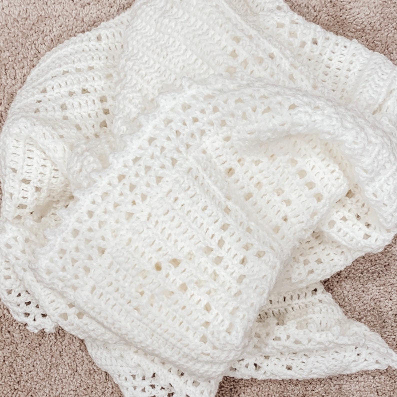 HOPE Blanket Pattern Crochet Baby Blanket Pattern Baby Etsy