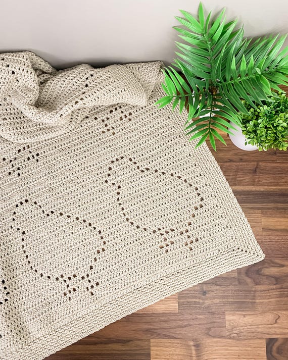 Filet Crochet Pattern Crochet Baby Blanket Pattern Crochet Farm Animal Pattern Baby Chick Crochet Pattern Animal Crochet Blanket Etsy Canada
