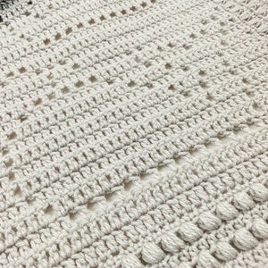 Kai Blanket Filet Crochet Blanket Pattern Baby Blanket Crochet Pattern Filet Blanket Filet Crochet Pattern Whale Animals Ocean image 2