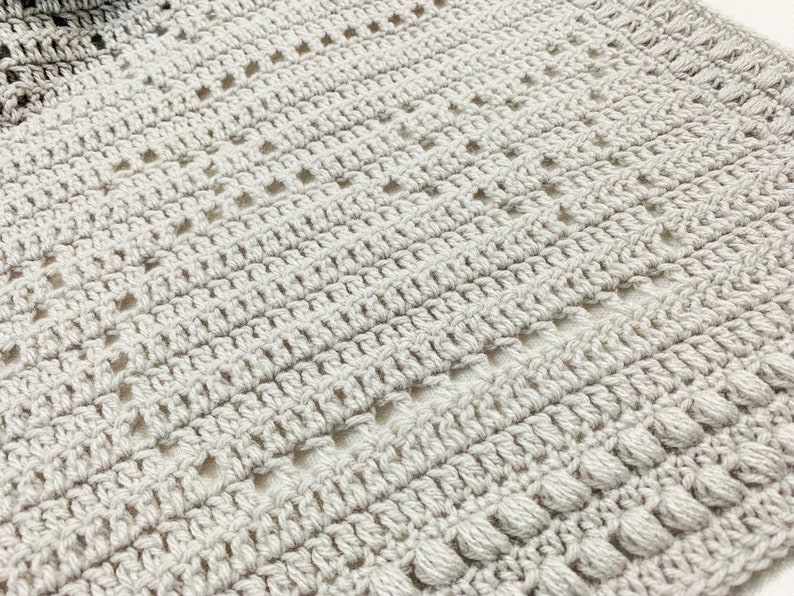 Kai Blanket Filet Crochet Blanket Pattern Baby Blanket Crochet Pattern Filet Blanket Filet Crochet Pattern Whale Animals Ocean image 2