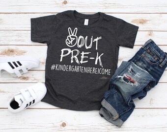 Free Free 72 Kindergarten Svg Peace Out Kindergarten Shirt SVG PNG EPS DXF File