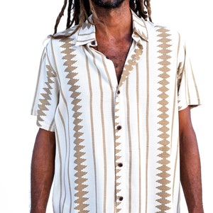 SHIRT DHOBI,Men shirt,tribal shirt,ethnic shirt,boho shirt,short sleeve shirt,embroidery shirt image 3