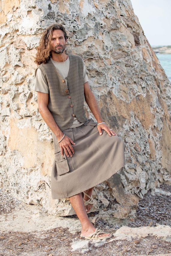 MEN Skirt,alternative Kilt,burning Man Skirt,festival Men  display picture 1