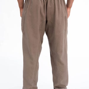 ELASTIK PANT,natural fabric pants,seams pants,low waist pants, elastic pants,summer man long pants,man boho trousers,handloom cotton pants image 8