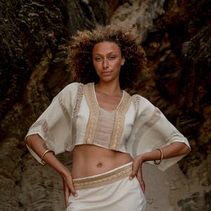 DRAGON JUTE TOP,tribal top,ethnic boho top,frayed top,handloom top,jute top,short tunic,poncho top,semi-transparent top,poncho top
