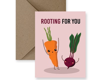 Biglietto di incoraggiamento carino, biglietto di amicizia carino, biglietto solo perché, biglietto per qualsiasi occasione, biglietto umoristico, biglietto per amico/tifo per te