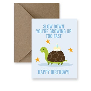 Cartão de aniversário fofo para amigo Cartão de aniversário fofo para ele Cartão de aniversário fofo para ela Cartão de aniversário fofo para namorado Cartão de aniversário de tartaruga