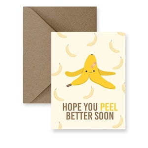 Funny Get Well Card Get Well Soon Card Feel Better Pun Card Get Better Card Obtenez un meilleur cadeau Get Well Gift Funny Sympathy Card Sick Card
