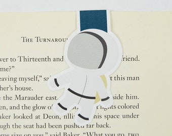 Astronaut Space Magnetic Bookmark, Book Lover Gift