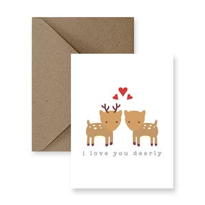 Linda tarjeta de amor para novio Tarjetas de amor divertidas para él Tarjeta de amor de juego de palabras para ella Tarjetas de amor hechas a mano Tarjeta de aniversario divertida para novia