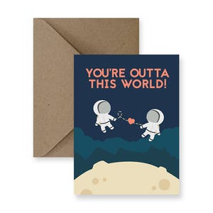 Linda tarjeta de amor para novio Tarjetas de amor divertidas para él Tarjeta de amor de juego de palabras para ella Tarjetas de amor hechas a mano Tarjeta de aniversario divertida para novia