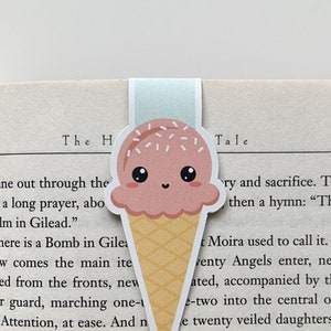 Magnetisches Lesezeichen Eis, Lesezeichen für Kinder, Geschenk für sie, Geschenk für Kind, Geschenk für Mädchen, Geschenk für Teenager