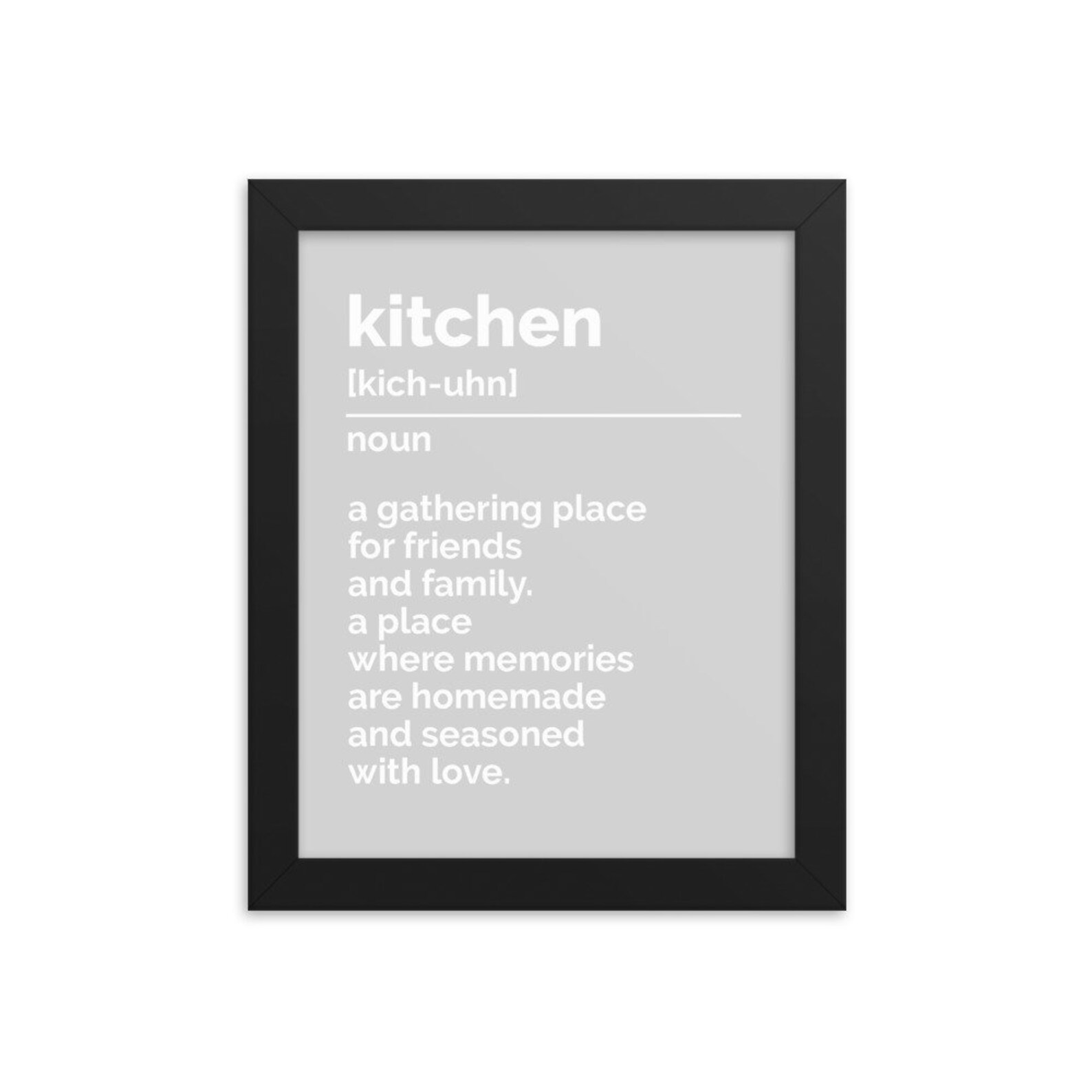 Kitchen Definition Wall Art Kitchen Decor Wall Art Kitchen Etsy
