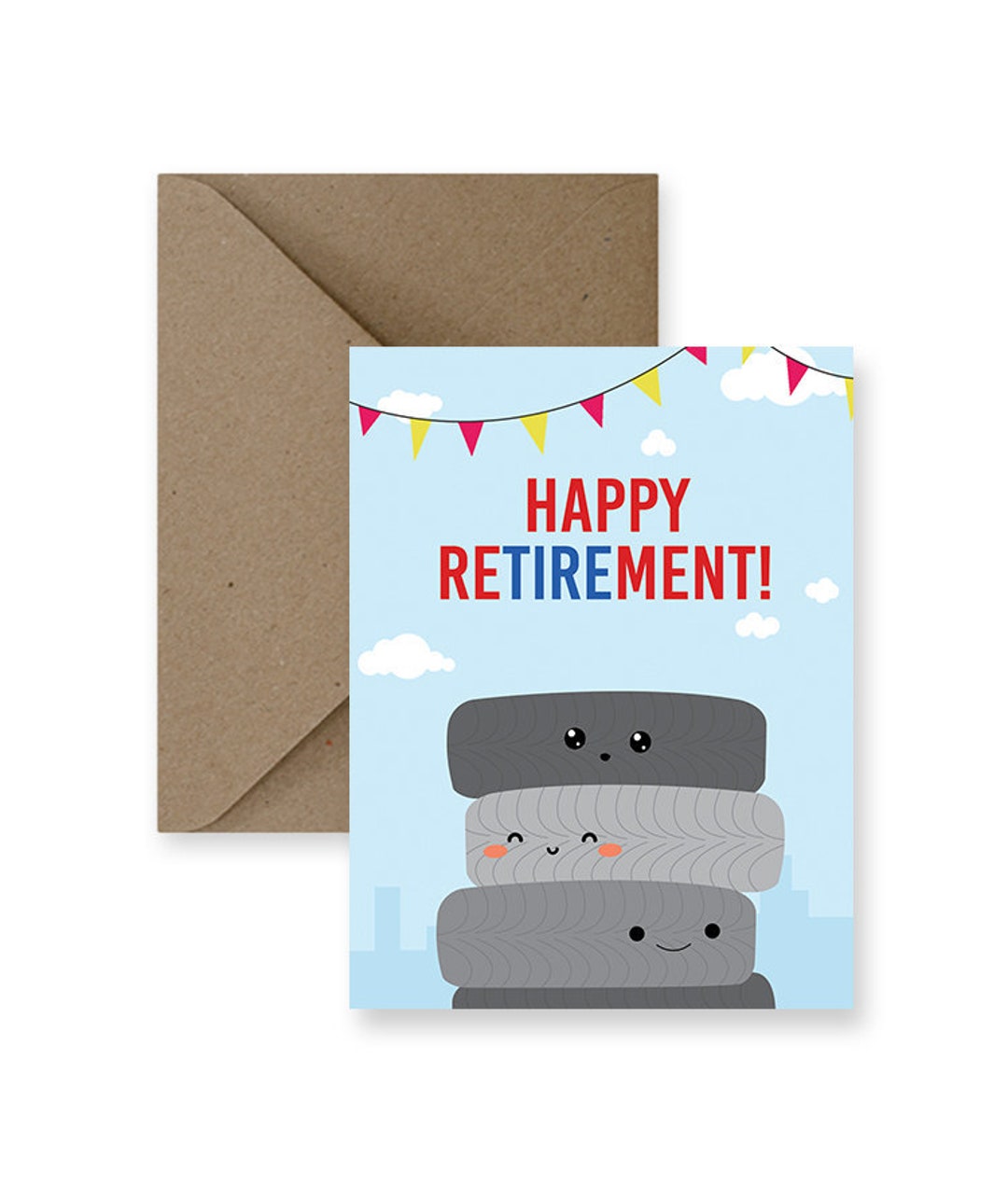 Funny Retirement Card for Friend Funny Coworker Card Congrats Job Card