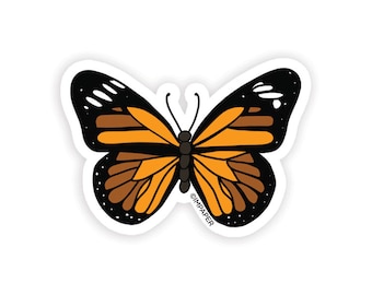 Butterfly Sticker | Cute Stickers for Friends Animal Stickers Cute Animal Gifts Cute Butterfly Gifts for Her Stickers for Him